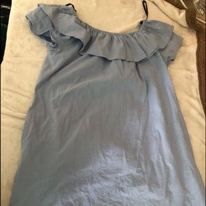 Summer off shoulder dress